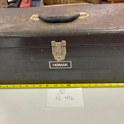 Homak tool box and tools