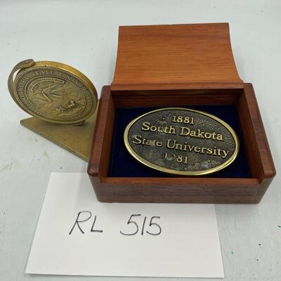 Set of 2 South Dakota State memorabilia