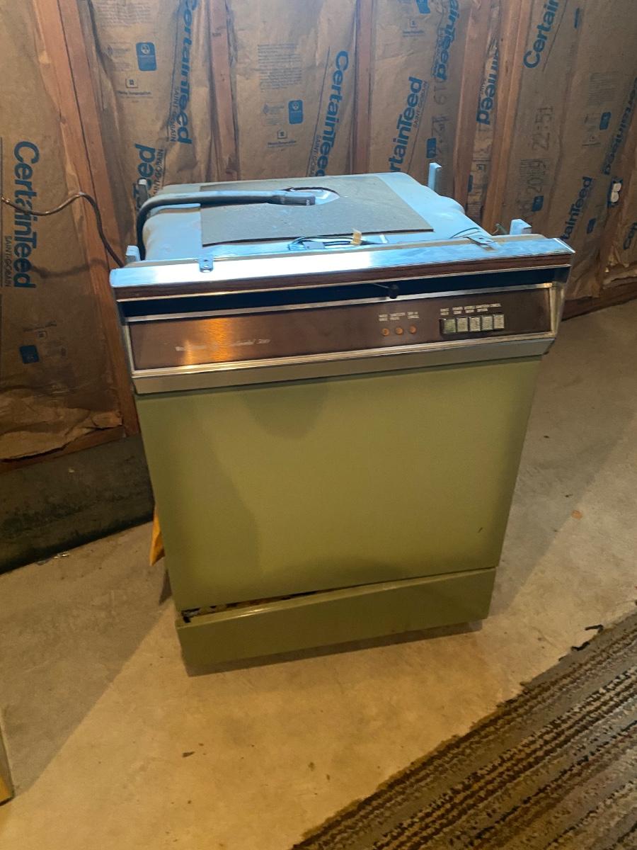 GE VINTAGE DISHWASHER EstateSales