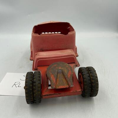 Vintage red truck