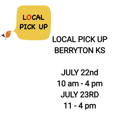 PLEASE READ BELOW IF PICKING UP LOCALLY