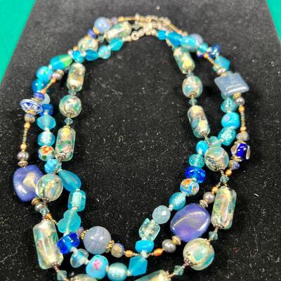 7 Necklaces, 3 18" 44 Longer