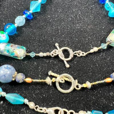 7 Necklaces, 3 18" 44 Longer