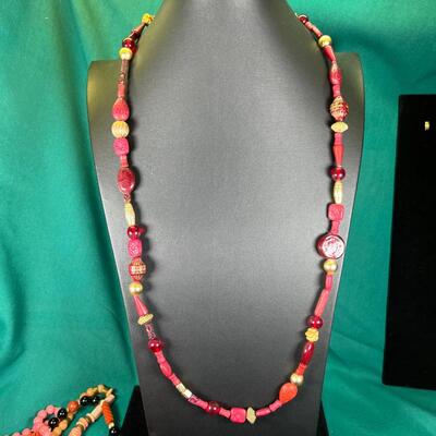 8 necklaces