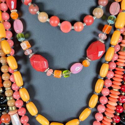 8 necklaces