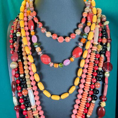 8 necklaces