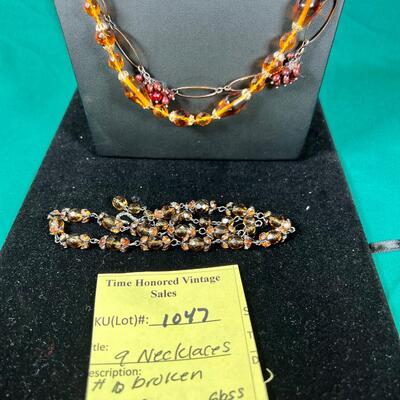9 necklaces
