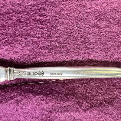 Sterling and stainless serving ware