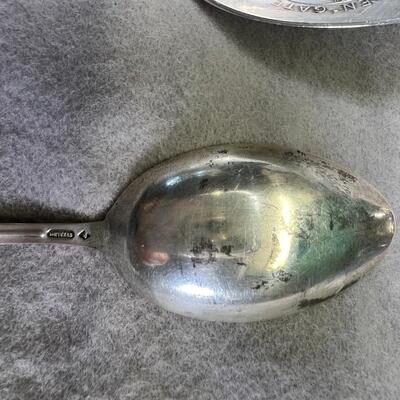 Sterling and stainless serving ware