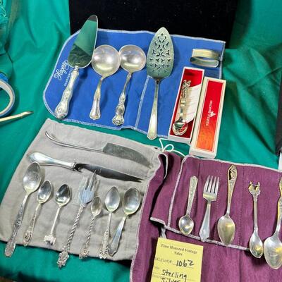 Sterling and stainless serving ware