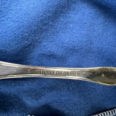 Sterling and stainless serving ware
