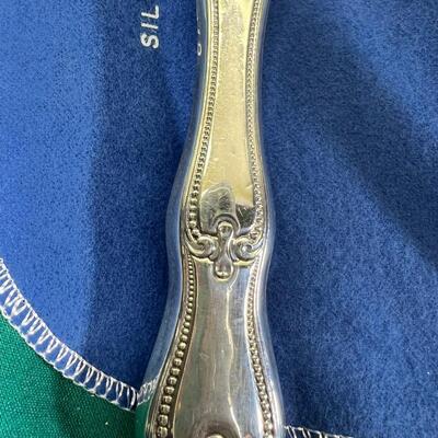 Sterling and stainless serving ware