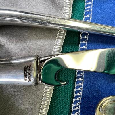Sterling and stainless serving ware
