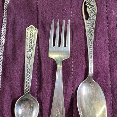 Sterling and stainless serving ware