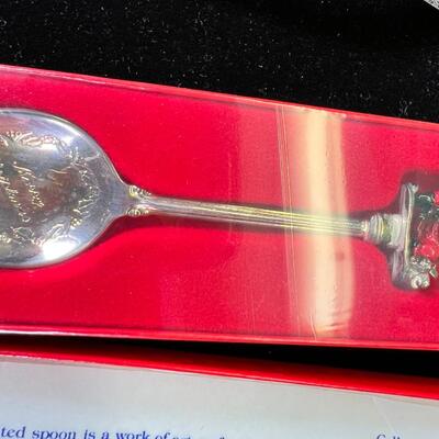 Designer coasters, sterling flatware, Silver plate