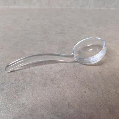 VINTAGE DRESSING GLASS LADLE