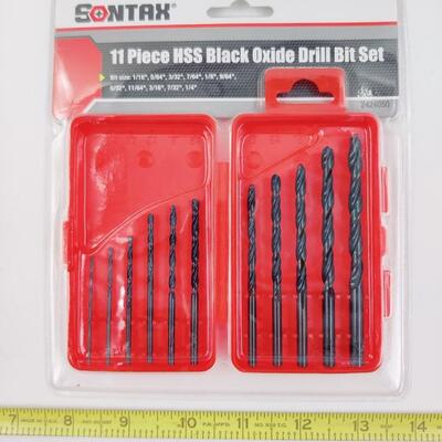 SONTAX 11PCS DRILL BIT SET NEW IN PACKAGE