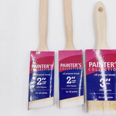 PAINTER'S COLLECTION ALL PURPOSE PAINT BRUSH BUNDLE