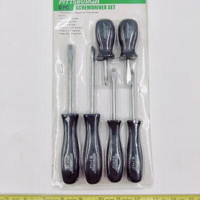 PITTSBURGH 6PC SCREWDRIVER SET #1