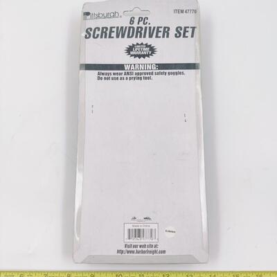 PITTSBURGH 6PC SCREWDRIVER SET #3