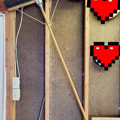 LONG HANDLED PUSH BROOM