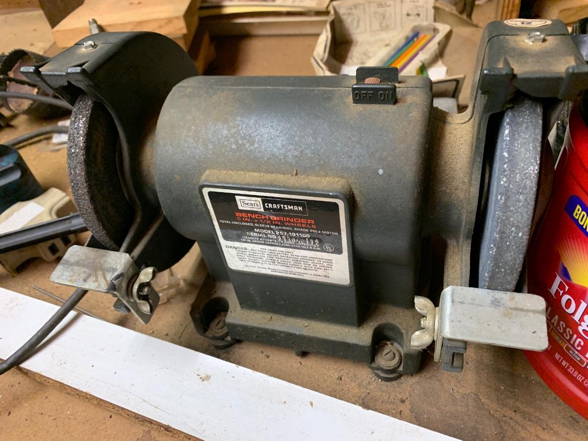Sears Craftsman Bench Grinder