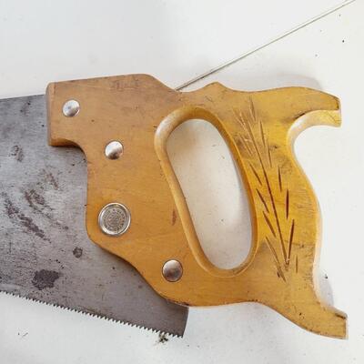 LARGE STANLEY HAND SAW