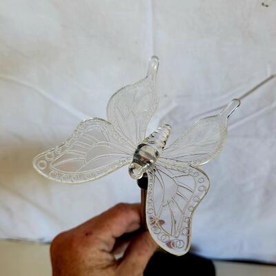 OUTDOOR SOLAR LIGHTS - BUTTERFLY & DRAGONFLY