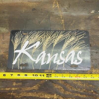 KANSAS LICENSE PLATE