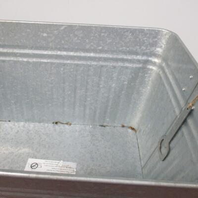 Square Metal Ice Container