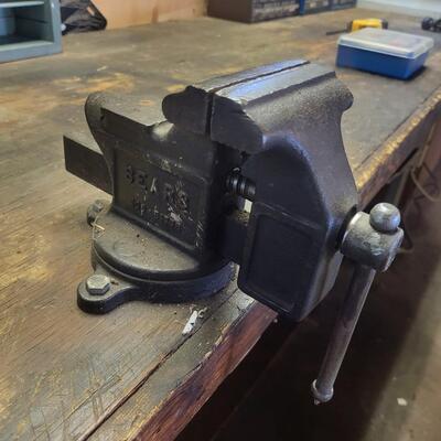 SEARS WORK BENCH VISE CLAMP