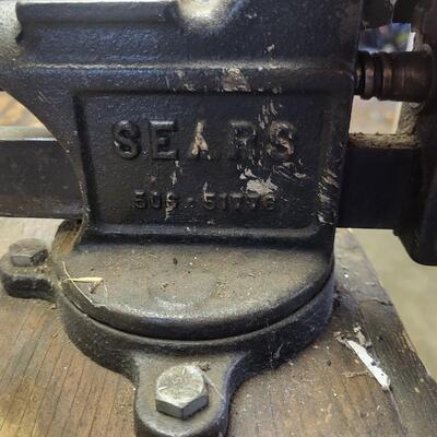 SEARS WORK BENCH VISE CLAMP