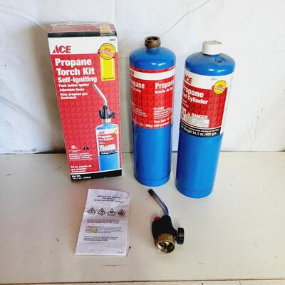 PROPANE TORCH KIT W/ EXTRA BOTTLE