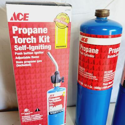 PROPANE TORCH KIT W/ EXTRA BOTTLE