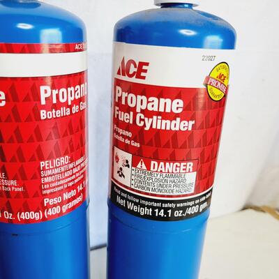 PROPANE TORCH KIT W/ EXTRA BOTTLE
