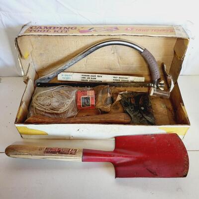 VINTAGE TRUE TEMPER CAMPING TOOL KIT