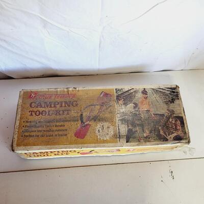 VINTAGE TRUE TEMPER CAMPING TOOL KIT