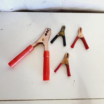 BATTERY CLAMP - COPPER INSULATED BUNDLE