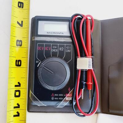 LCD DIGITAL AUTORANGING POCKET MULTI-METER