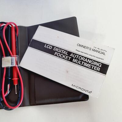 LCD DIGITAL AUTORANGING POCKET MULTI-METER