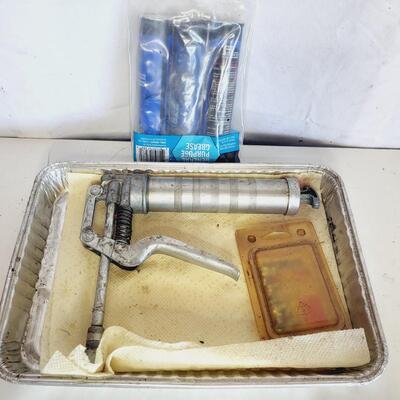 GREASE GUN & ACCESSORIES BUNDLE