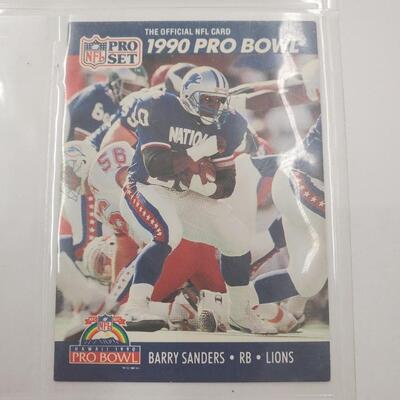 Barry sanders card lot of 6