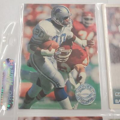 Barry Sanders lot of 8 cards