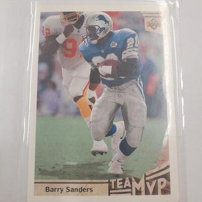 Barry Sanders lot of 8 cards
