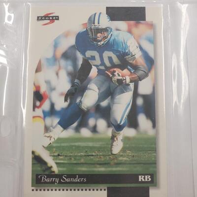 Barry Sanders lot of 8 cards