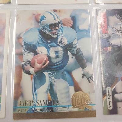 Barry sanders lot of 8 cards