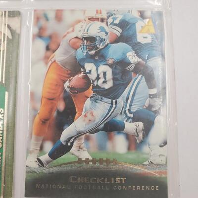 Barry sanders lot of 9 cards