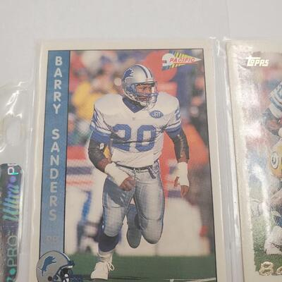 Barry sanders lot of 9 cards