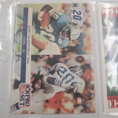 Barry sanders lot of 9 cards