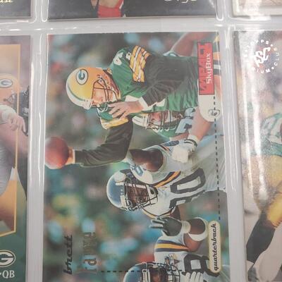 Football cards lot of 9